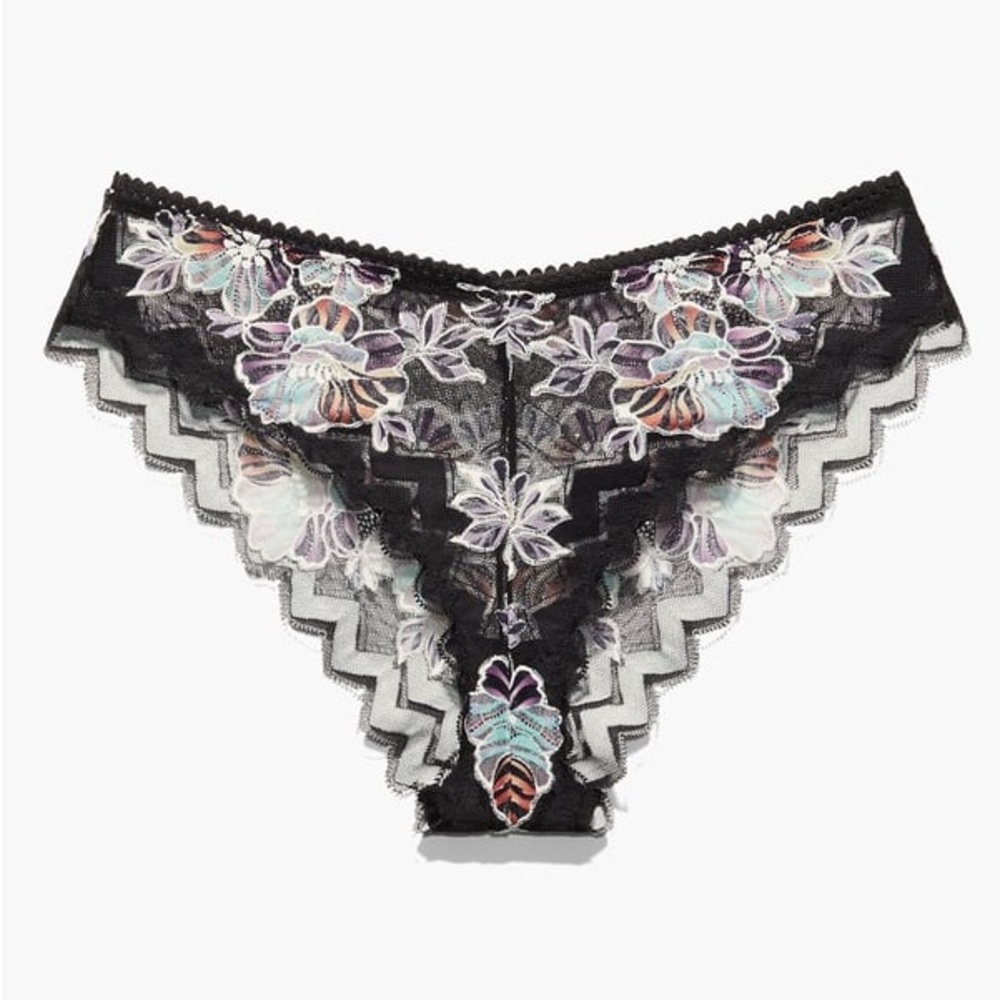Savage X FENTY ZIG ZAG ZEN LACE CHEEKY